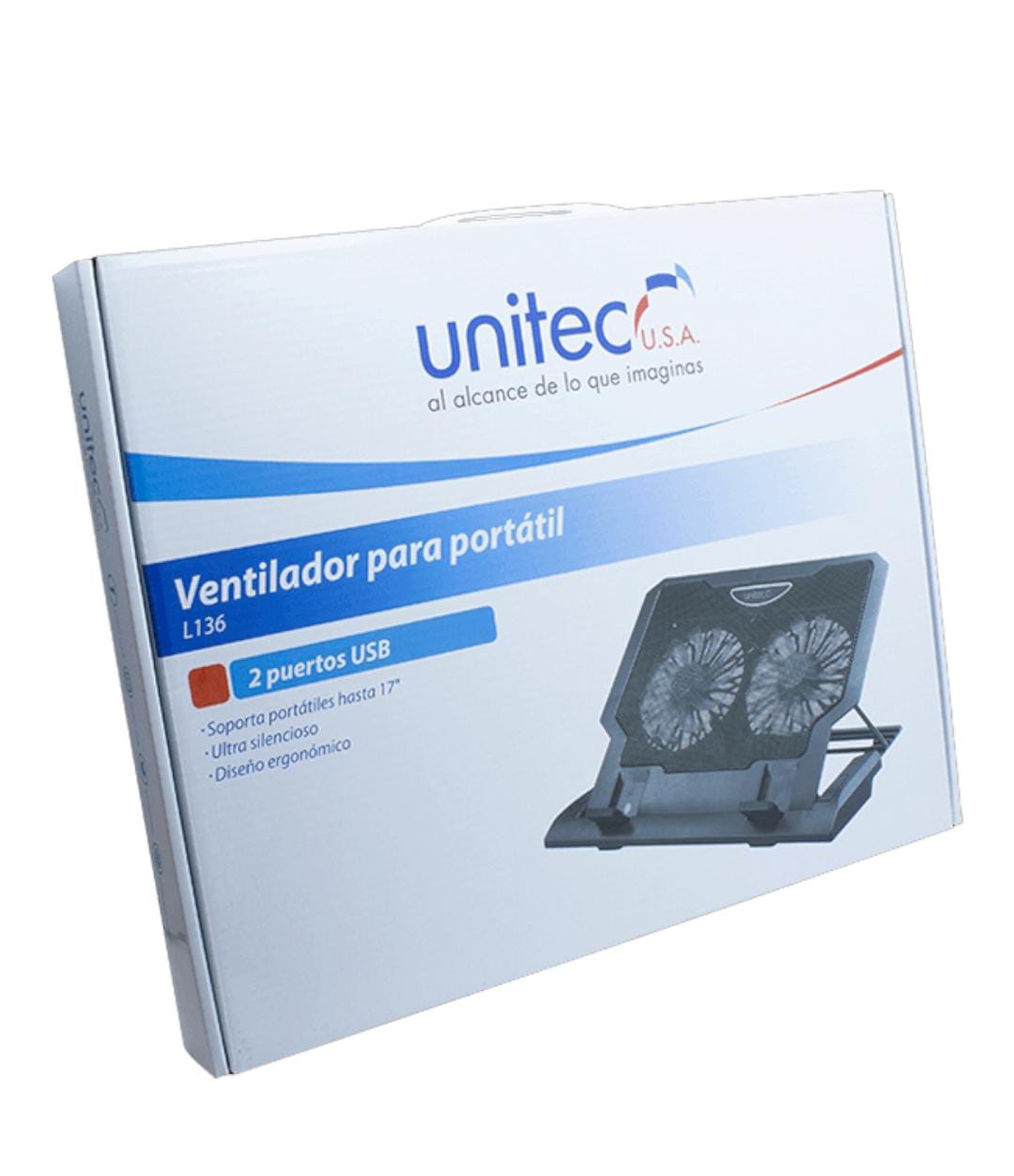 Ventilador Para Portátil L136 UNITEC